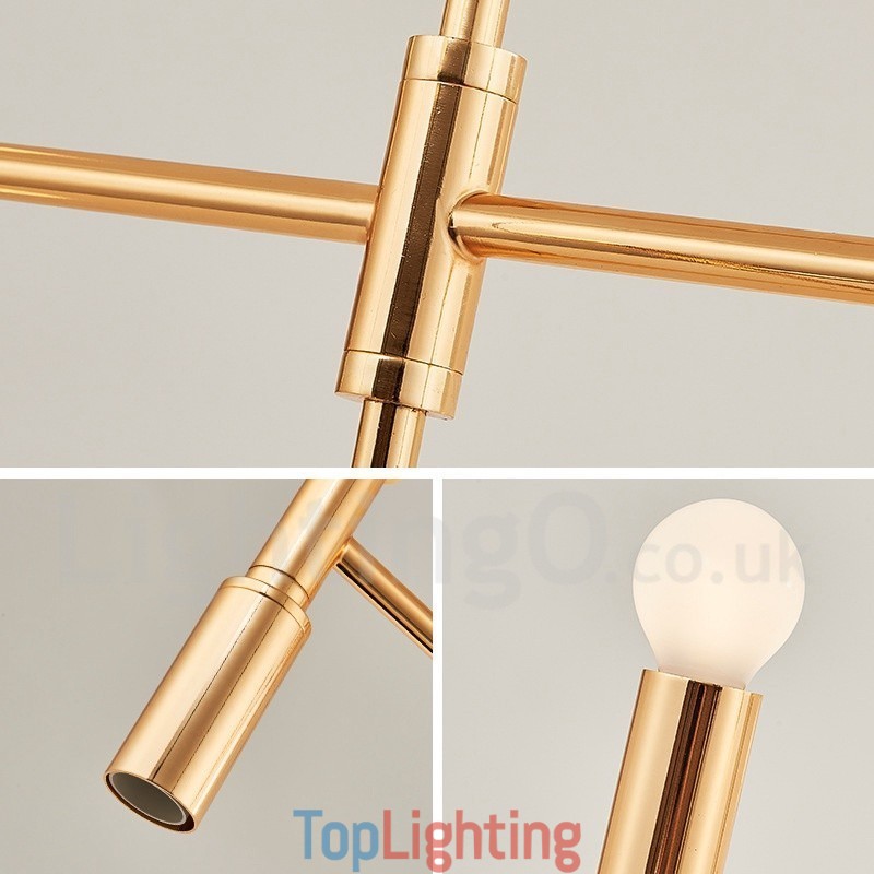 8 Light 3 Tier Modern Contemporary Chandelier Lamp Light