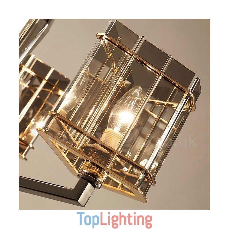 3 Light Modern Contemporary Single Tier Chandelier Light