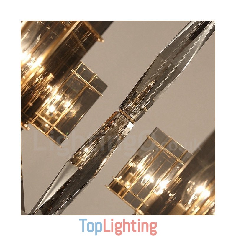 3 Light Modern Contemporary Single Tier Chandelier Light