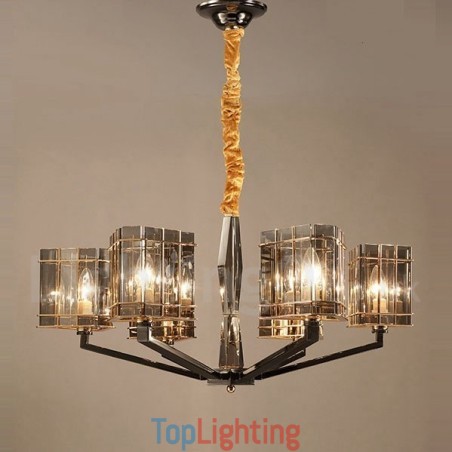 6 Light Modern Contemporary Single Tier Chandelier Light 6 Light Modern Contemporary Single Tier Chandelier Light
