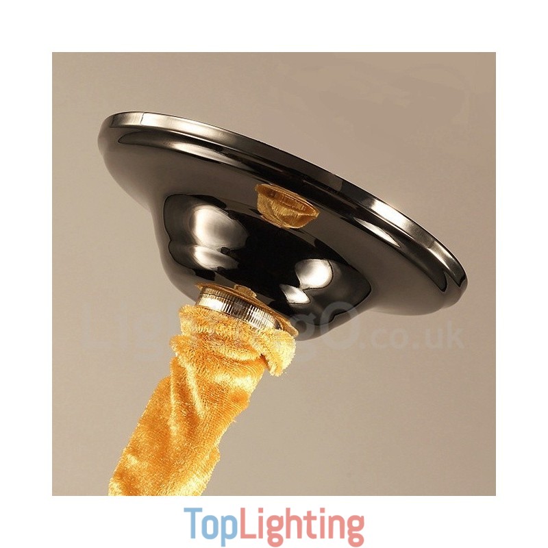 6 Light Modern Contemporary Single Tier Chandelier Light