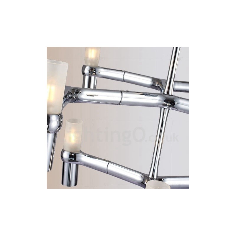 12 Light 3 Tier Modern Contemporary Chandelier Lamp Light