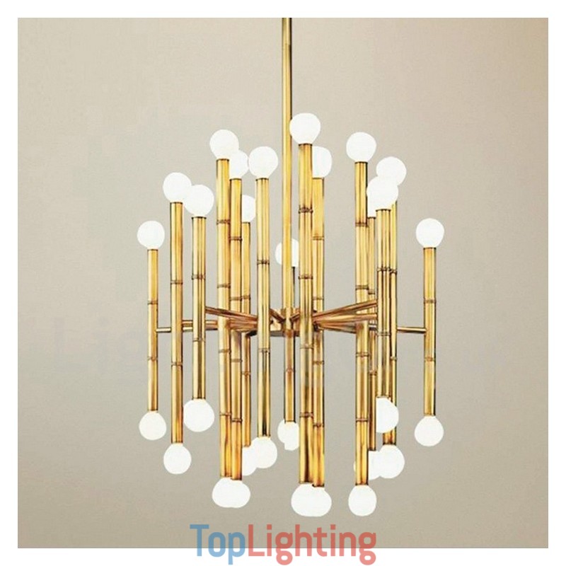 Modern Contemporary 30 Light 2 Tier Chandelier for Light