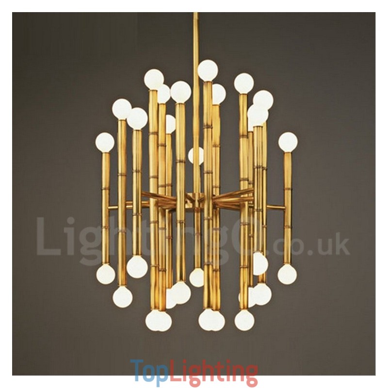 Modern Contemporary 30 Light 2 Tier Chandelier for Light