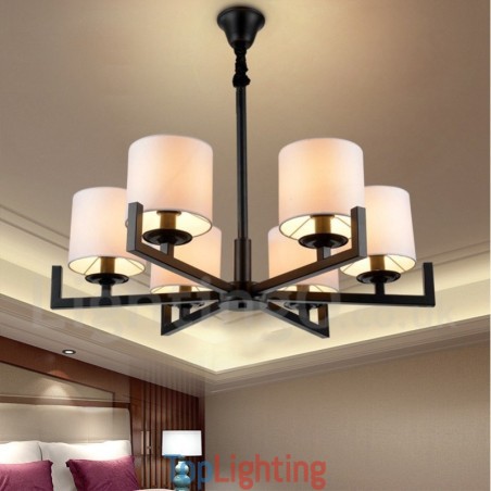 Modern Contemporary 6 Light Single Tier Chandelier Lamp Light Modern Contemporary 6 Light Single Tier Chandelier Lamp Light