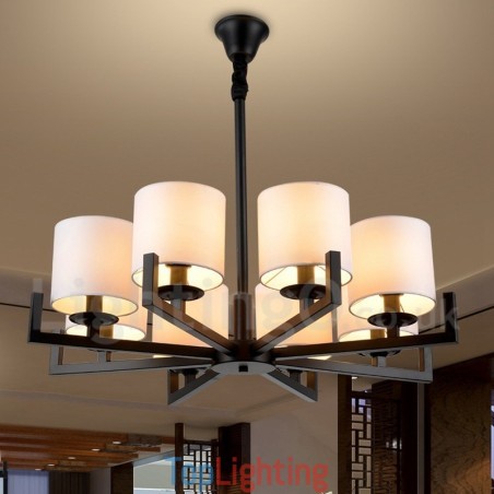 Modern Contemporary 8 Light Single Tier Chandelier Lamp Light Modern Contemporary 8 Light Single Tier Chandelier Lamp Light