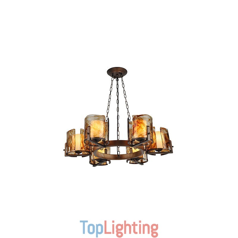 Traditional Classic Rustic Lodge Chandelier Chandelier