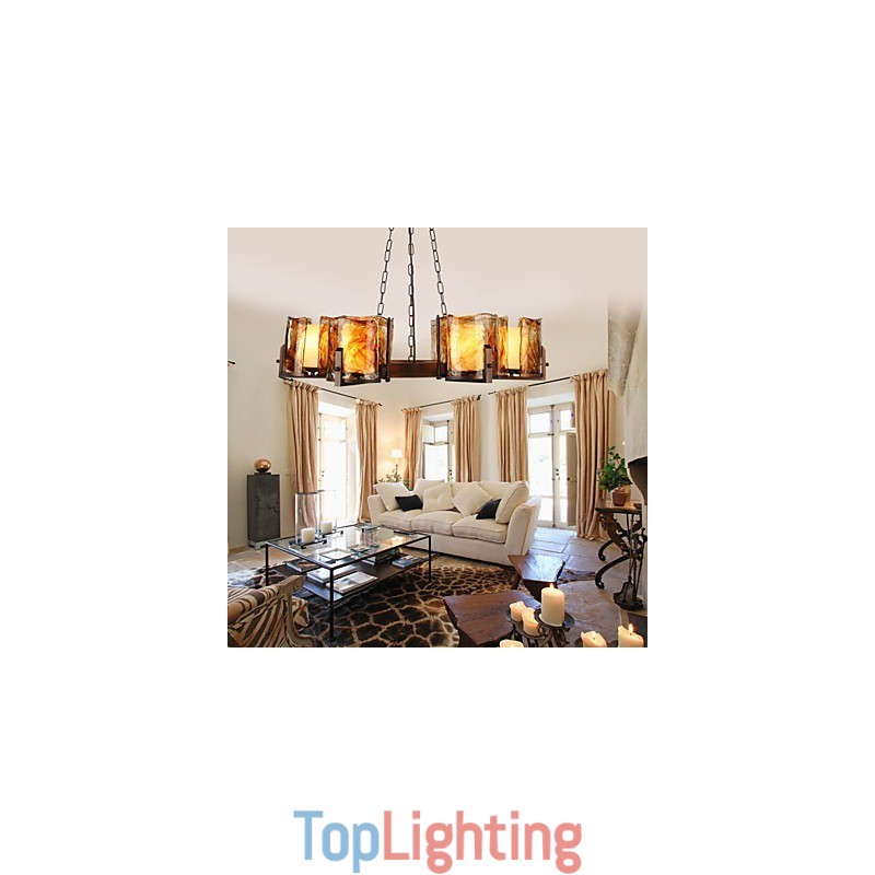 Traditional Classic Rustic Lodge Chandelier Chandelier