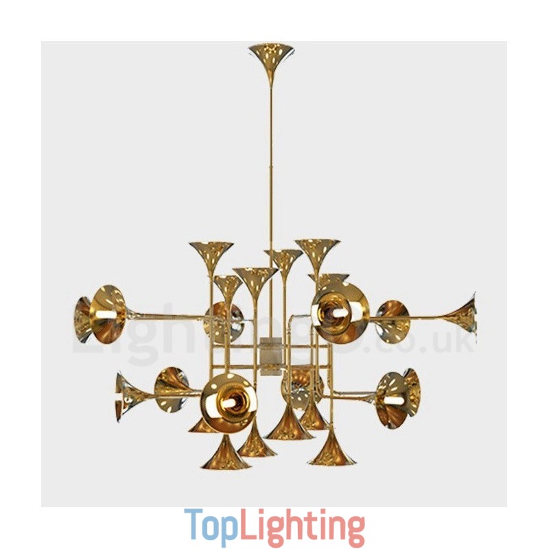 24 Light Chandelier Lamp Modern Contemporary Style Light