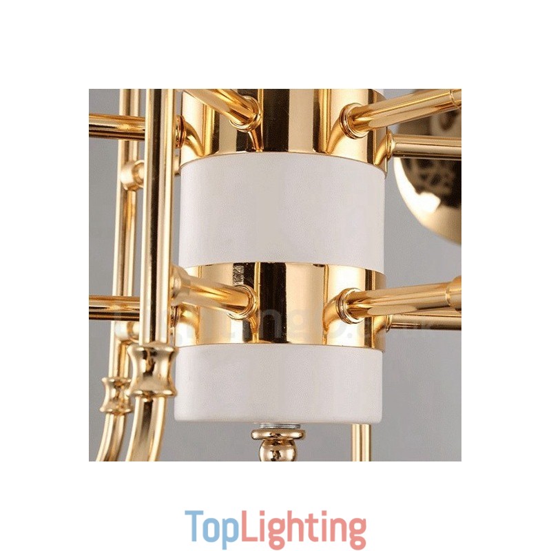 24 Light Chandelier Lamp Modern Contemporary Style Light