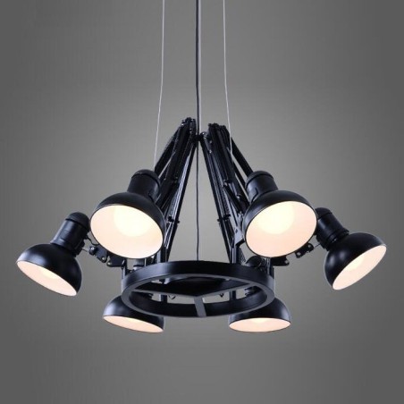 6 Light Modern Contemporary Single Tier Chandelier Lamp Light 6 Light Modern Contemporary Single Tier Chandelier Lamp Light