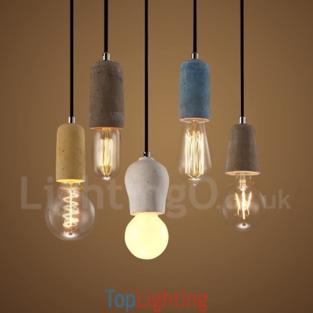1 Light Rustic Lodge Concrte Pendant Light 1 Light Rustic Lodge Concrte Pendant Light