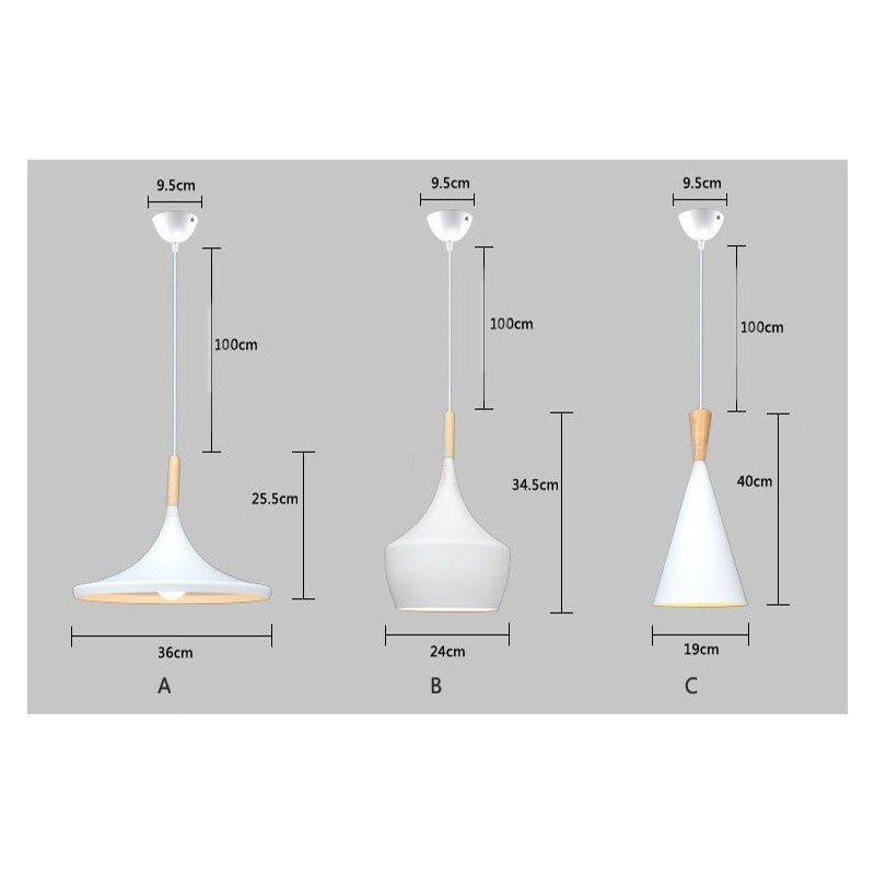 1 Light Modern Contemporary Pendant Light