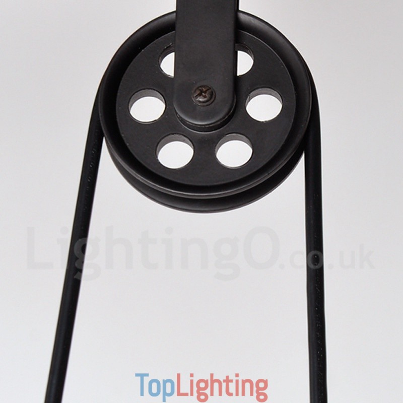 2 Light Country Vintage Metal Pendant Light