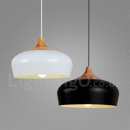1 Light Modern Contemporary Wood Pendant Light 1 Light Modern Contemporary Wood Pendant Light