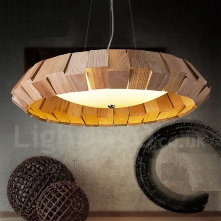 Modern Contemporary Wood Pendant Light Modern Contemporary Wood Pendant Light