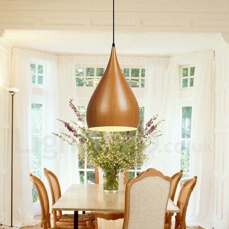 1 Light Traditional Classic Pendant Light