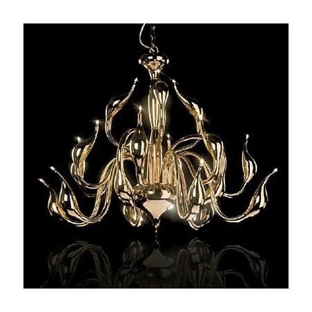 Modern Chandelier Light 18 Lights G4 Gold Plating Modern Chandelier Light 18 Lights G4 Gold Plating