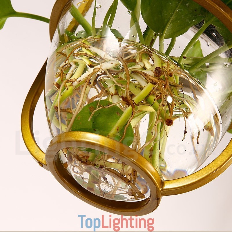 Traditional Classic Single Light Glass Pendant Light