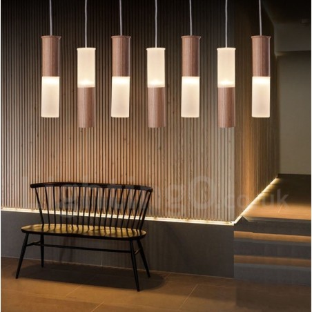 Modern Contemporary 7 Light Wooden Pendant Light Modern Contemporary 7 Light Wooden Pendant Light