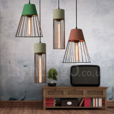 1 Light Metal Concrte Pendant Light 1 Light Metal Concrte Pendant Light
