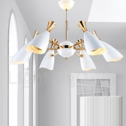Modern Contemporary 6 Light Chandelier Lamp