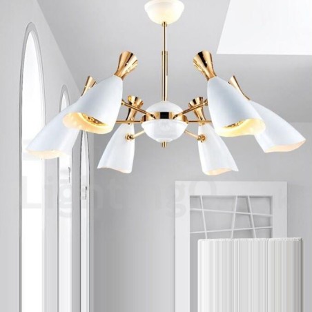 Modern Contemporary 6 Light Chandelier Lamp Modern Contemporary 6 Light Chandelier Lamp