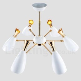 Modern Contemporary 6 Light Chandelier Lamp