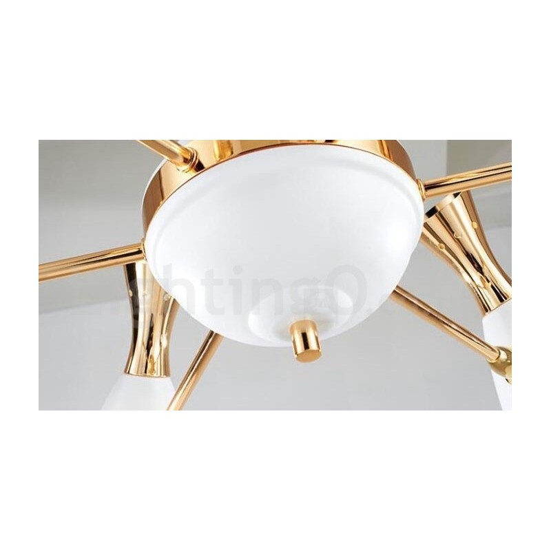 Modern Contemporary 6 Light Chandelier Lamp