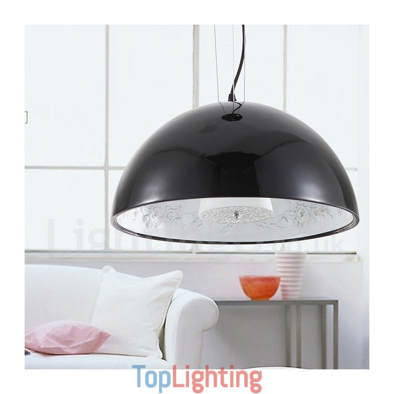 Black Rustic Lodge 1 Light Pendant Light