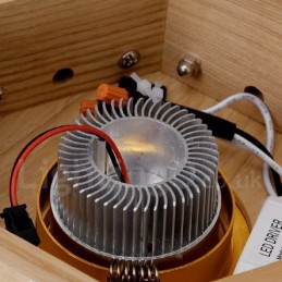 7 Light Wood Modern Contemporary Pendant Light