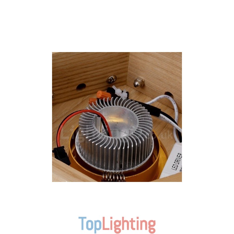 12 Light Wood Modern Contemporary Pendant Light