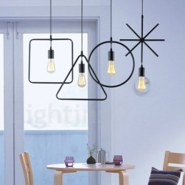 Modern Contemporary Metal 1 Light Pendant Light