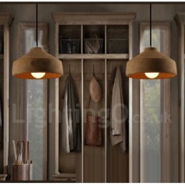 Modern Contemporary Concrte Single Light Pendant Light