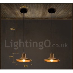 Modern Contemporary Concrte Single Light Pendant Light