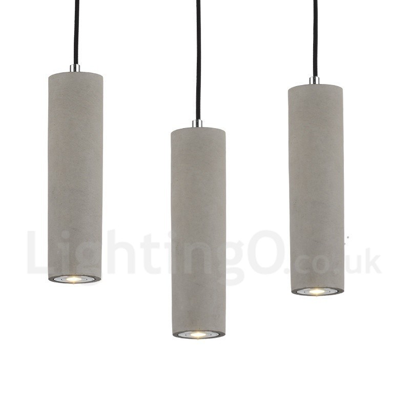 Modern Contemporary 1 Light Concrte Pendant Light