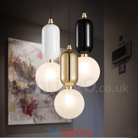 Modern Contemporary Pendant Light with Glass Shade Modern Contemporary Pendant Light with Glass Shade