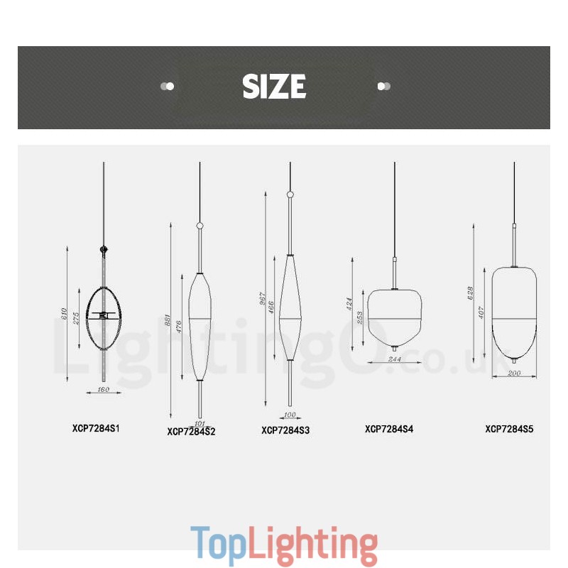 Modern Contemporary Gradient Color Pendant Light with Glass Shade