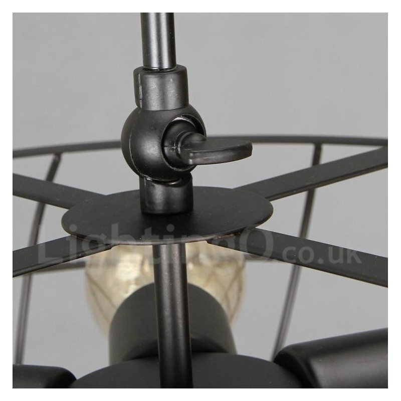 Retro Vintage 5 Light Pendant Light