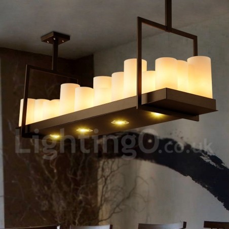 Rustic Lodge Vintage Candlestick Pendant Light Rustic Lodge Vintage Candlestick Pendant Light