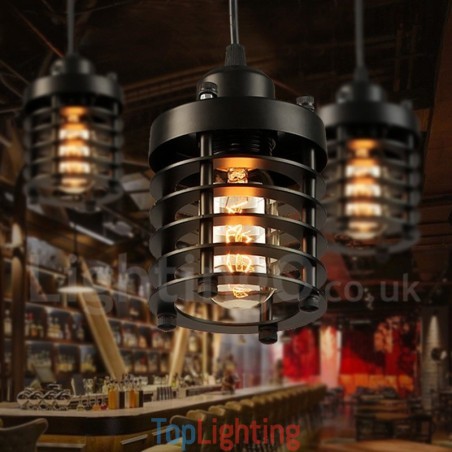 Retro Vintage Metal 1 Light Pendant Light Retro Vintage Metal 1 Light Pendant Light