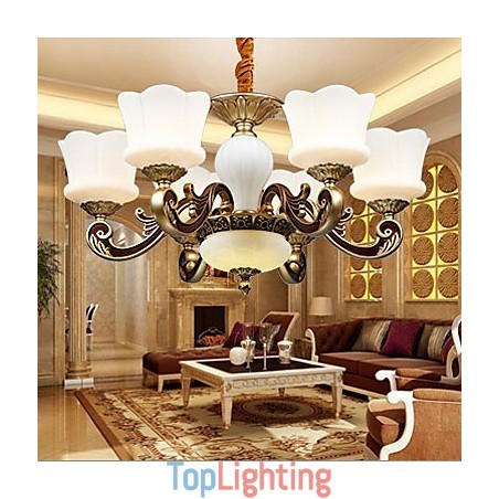Garden Creative Zinc Alloy Retro Dining Pendant lamp Chandelier Garden Creative Zinc Alloy Retro Dining Pendant lamp Chandelier