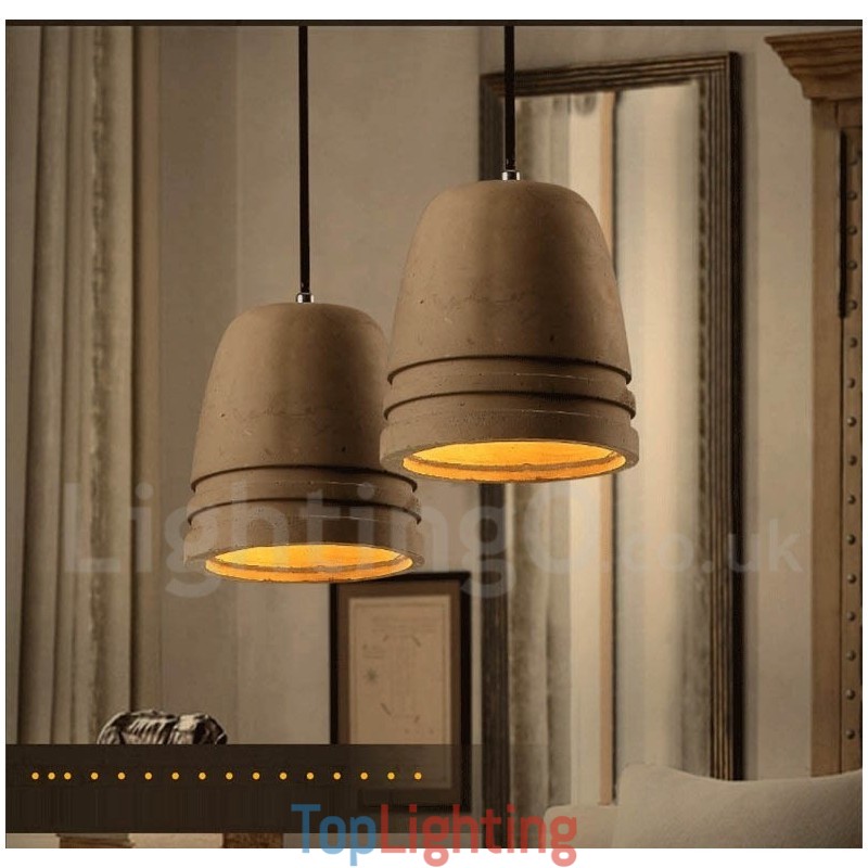 Retro Vintage Concrte Pendant Light