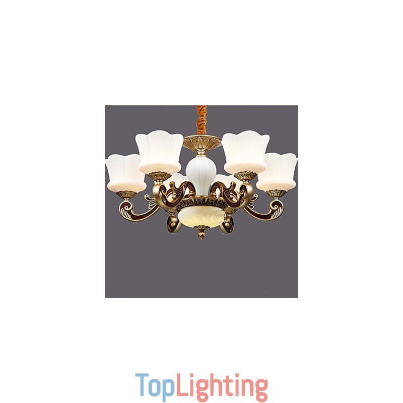 Garden Creative Zinc Alloy Retro Dining Pendant lamp Chandelier