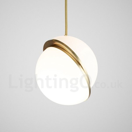 Modern Contemporary Copper Pendant Light with Glass Shade Lamp Modern Contemporary Copper Pendant Light with Glass Shade Lamp
