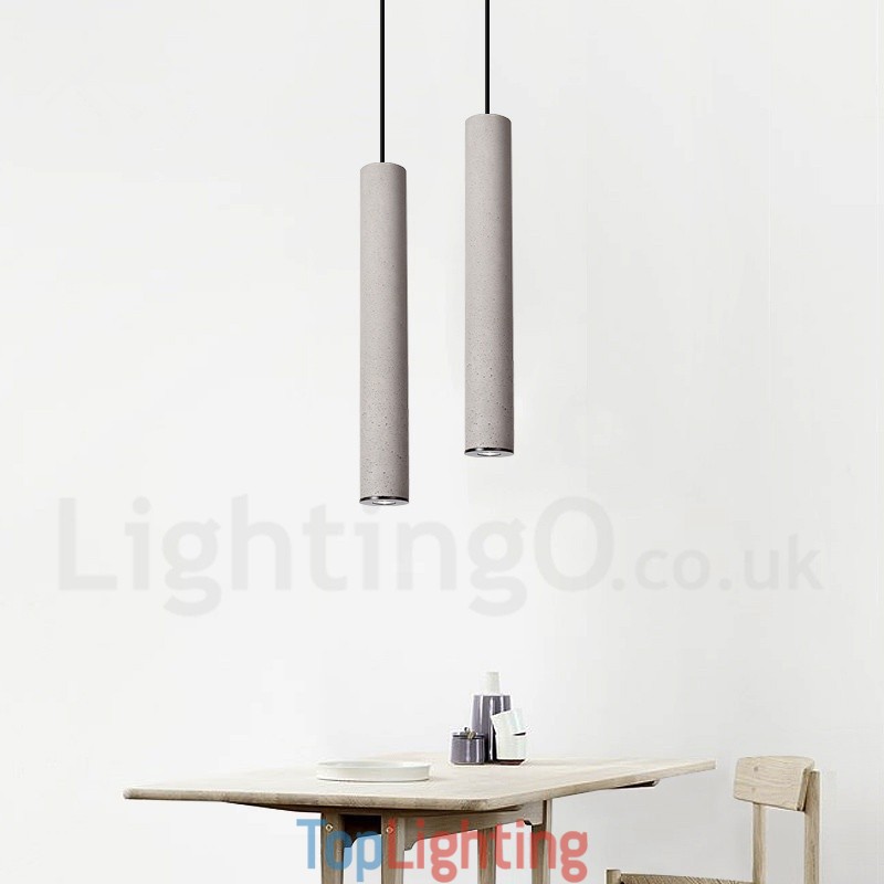 Modern Contemporary Concrte 1 Light Pendant Light