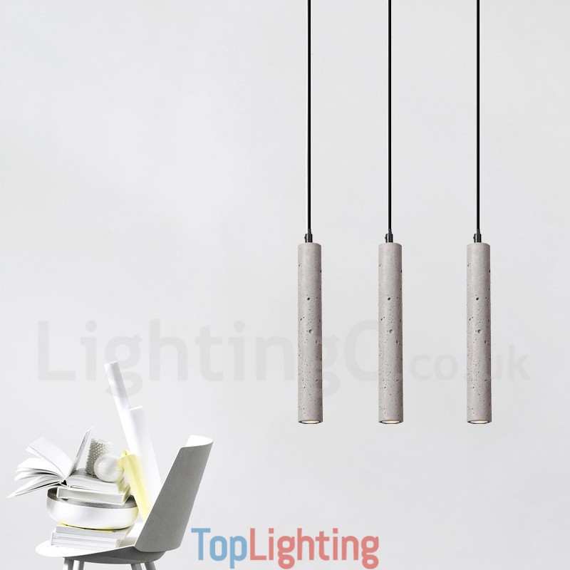 Modern Contemporary Concrte 1 Light Pendant Light