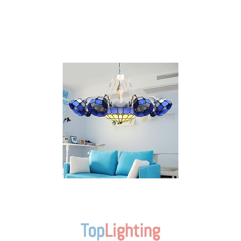 The Mediterranean Sea Rural Sitting Creative 8 + 1 Head Lamps And Lanterns