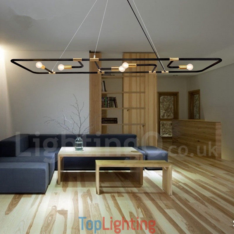 5 Light Modern Contemporary Pendant Light