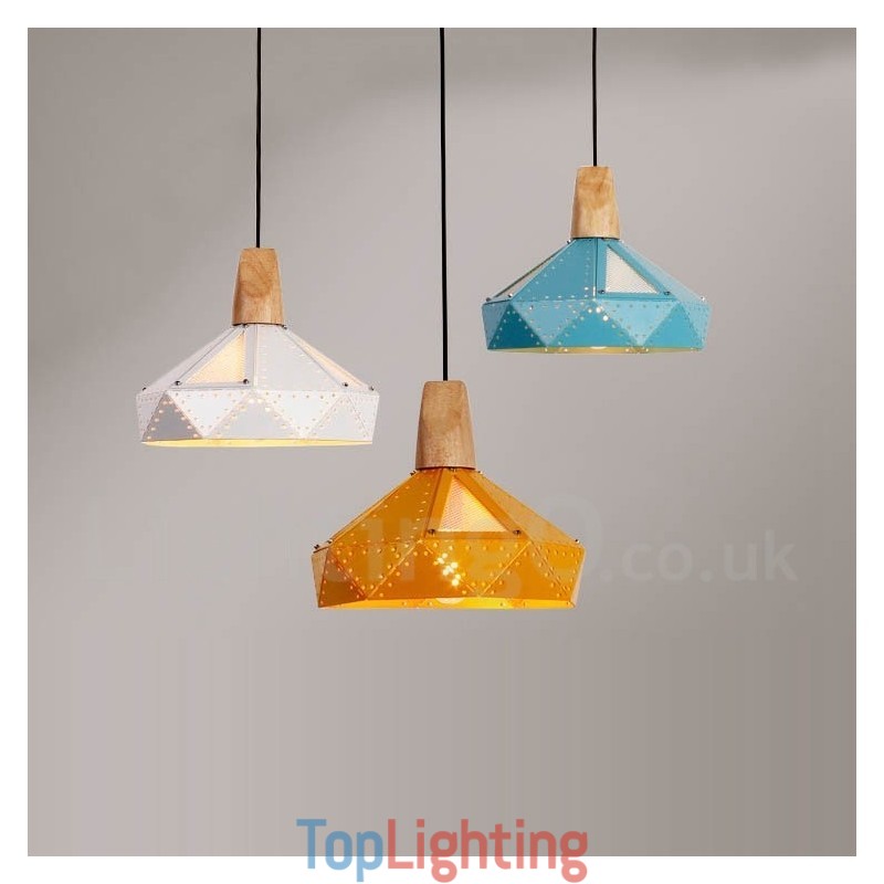 Single 1 Light Modern Contemporary Multi Colors Pendant Light